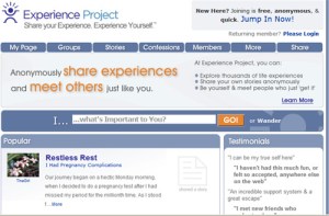 The experience project